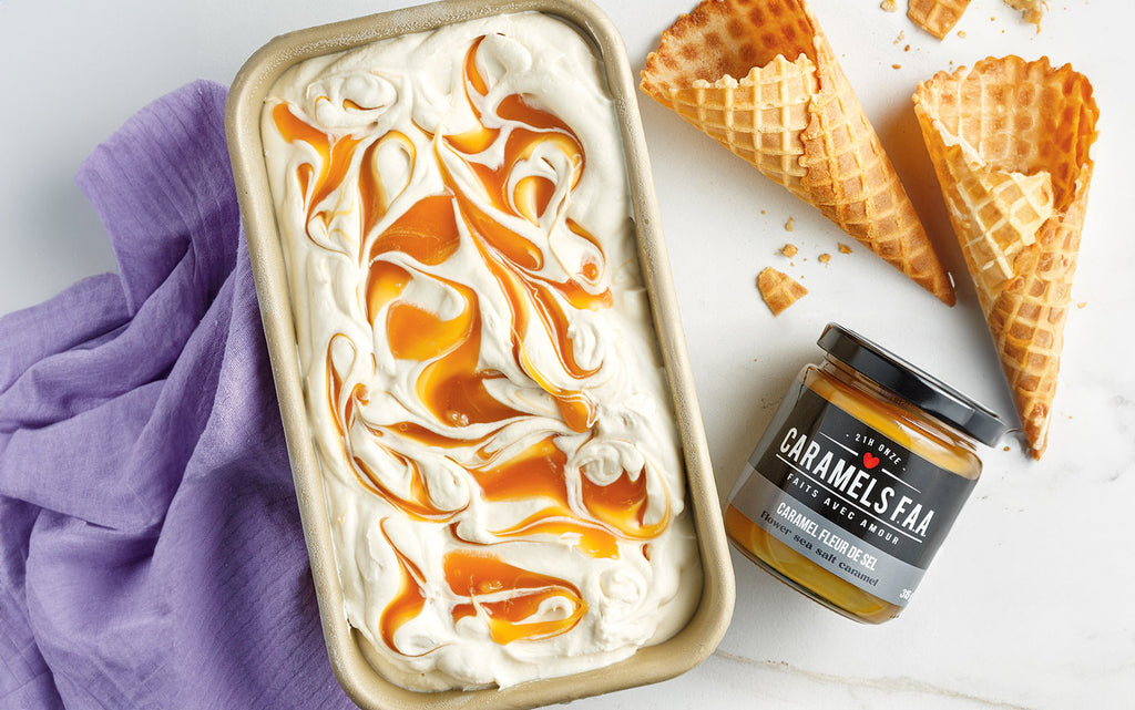 CRÈME GLACÉE AU CARAMEL