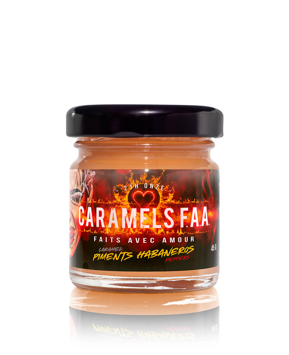 Caramel Piments Habaneros