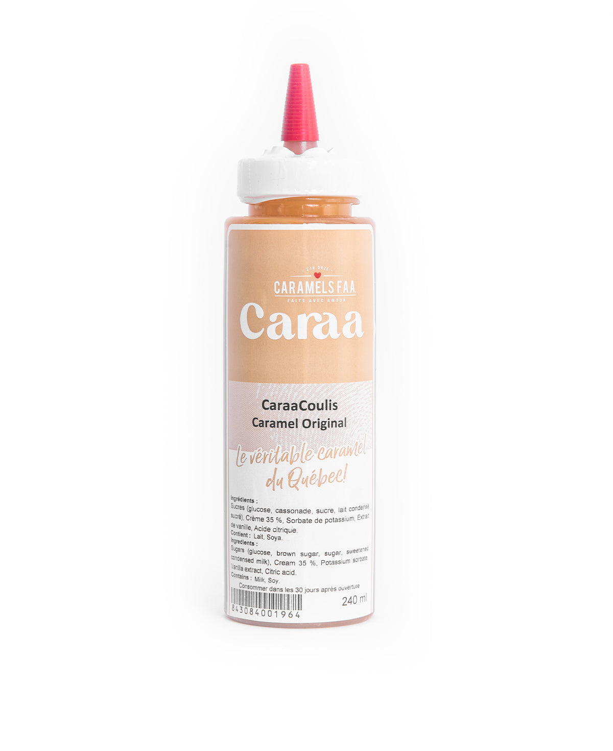 Coulis Caramel Original – Caramels FAA - Le véritable caramel du Québec