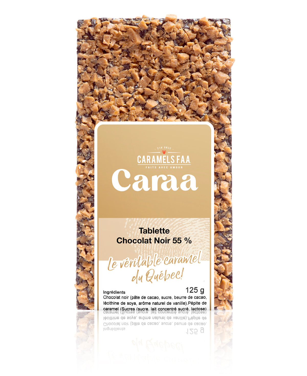 Trilogie - Tablettes Chocolat – Caramels FAA - Le véritable caramel du  Québec